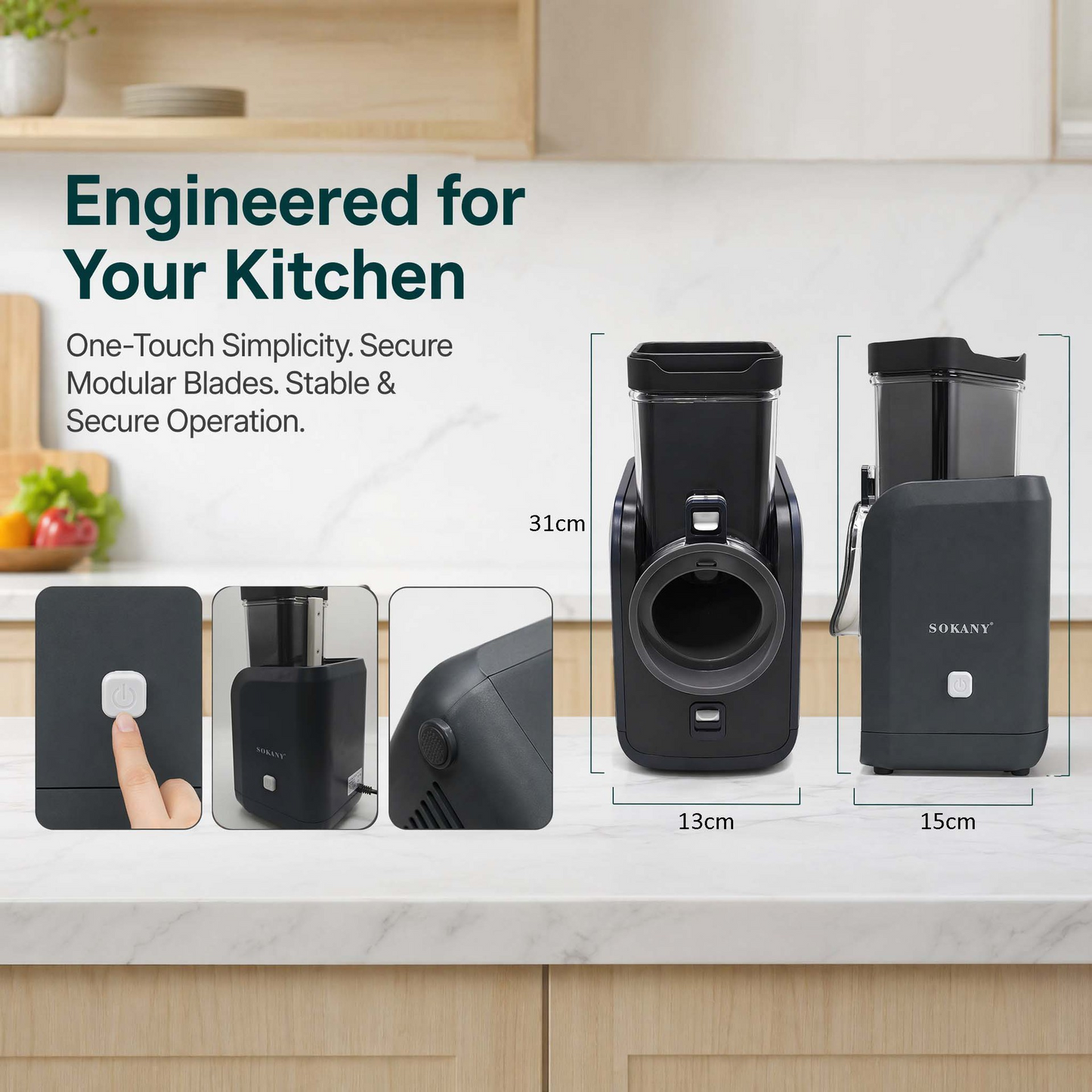 Mroace Electric Food Prep Slicer