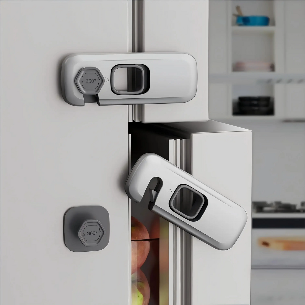 🔒 5-Pack Child Proof Refrigerator & Cabinet Locks