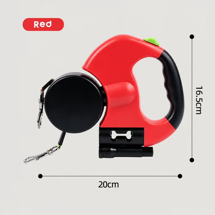 🔥LAST DAY 50% OFF - Dual Retractable Dog Leash for 2 Dogs