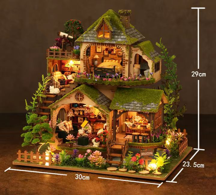 Enchanted Forest Miniature House dimensions