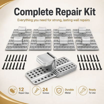 Drywall Repair Clips 🛠️ – Easy Wall & Ceiling Hole Patching Kit
