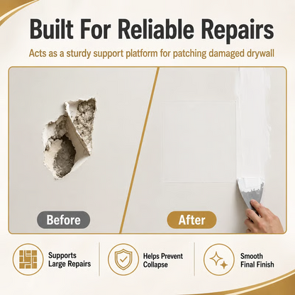 Drywall Repair Clips 🛠️ – Easy Wall & Ceiling Hole Patching Kit