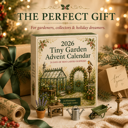 2026 Miniature Garden Advent Calendar 🌿🎄 – 24 Days of Tiny Garden Surprises