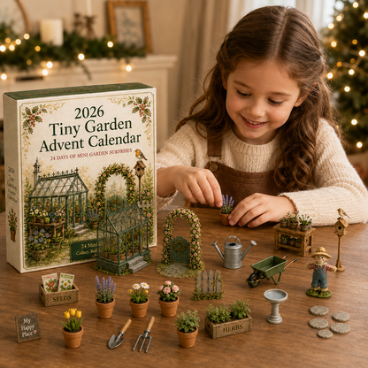 2026 Miniature Garden Advent Calendar 🌿🎄 – 24 Days of Tiny Garden Surprises
