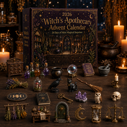 2026 Witchy Apothecary Advent Calendar 🧙‍♀️🔮 – 24 Days of Magical Surprises