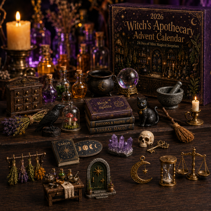 2026 Witchy Apothecary Advent Calendar 🧙‍♀️🔮 – 24 Days of Magical Surprises