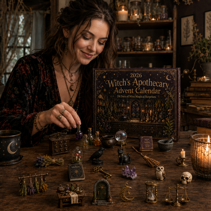 2026 Witchy Apothecary Advent Calendar 🧙‍♀️🔮 – 24 Days of Magical Surprises