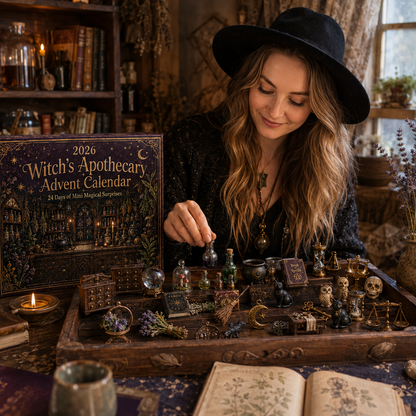 2026 Witchy Apothecary Advent Calendar 🧙‍♀️🔮 – 24 Days of Magical Surprises