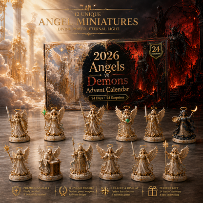 2026 Angels vs. Demons Advent Calendar 😇😈 – 24 Days of Dark & Divine Surprises