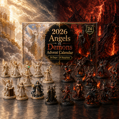 2026 Angels vs. Demons Advent Calendar 😇😈 – 24 Days of Dark & Divine Surprises