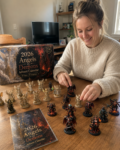 2026 Angels vs. Demons Advent Calendar 😇😈 – 24 Days of Dark & Divine Surprises