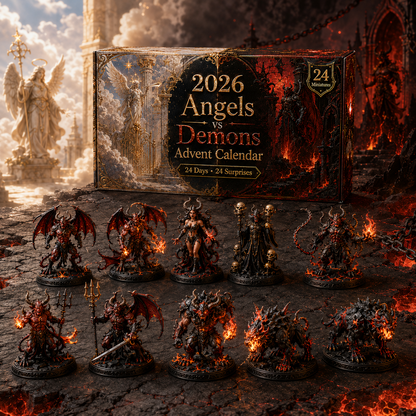 2026 Angels vs. Demons Advent Calendar 😇😈 – 24 Days of Dark & Divine Surprises