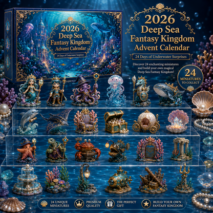2026 Enchanted Deep Sea Advent Calendar 🌊🧜‍♀️ – 24 Days of Underwater Fantasy