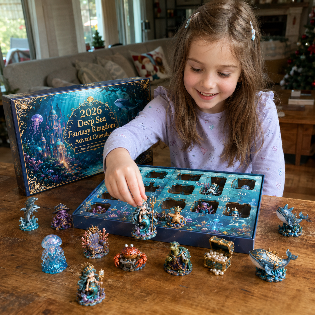 2026 Enchanted Deep Sea Advent Calendar 🌊🧜‍♀️ – 24 Days of Underwater Fantasy