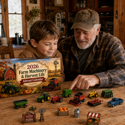 2026 Farm Life Advent Calendar 🚜🌾 – 24 Days of Harvest Season Surprises