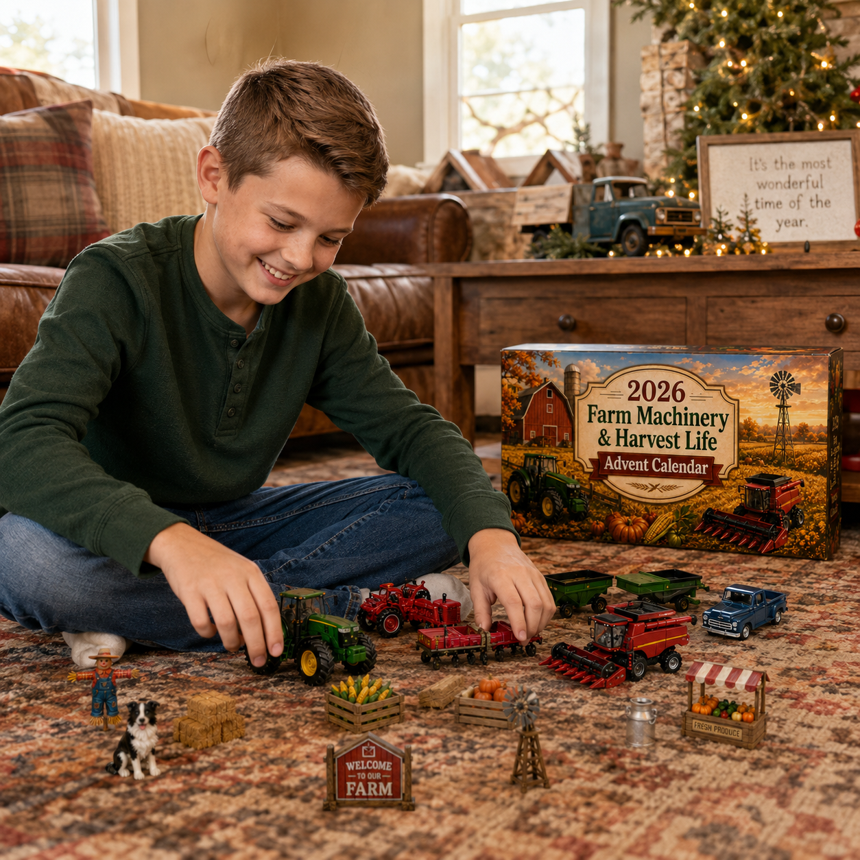 2026 Farm Life Advent Calendar 🚜🌾 – 24 Days of Harvest Season Surprises