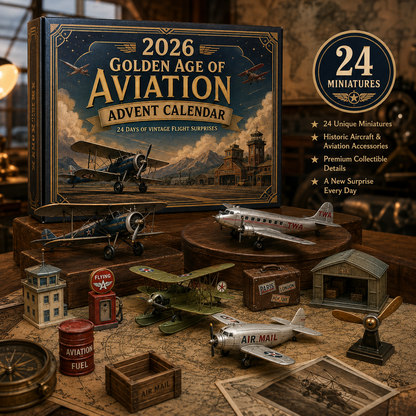 2026 Golden Age of Aviation Advent Calendar ✈️🛩️ – 24 Days of Vintage Aircraft Surprises