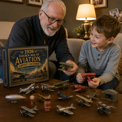 2026 Golden Age of Aviation Advent Calendar ✈️🛩️ – 24 Days of Vintage Aircraft Surprises