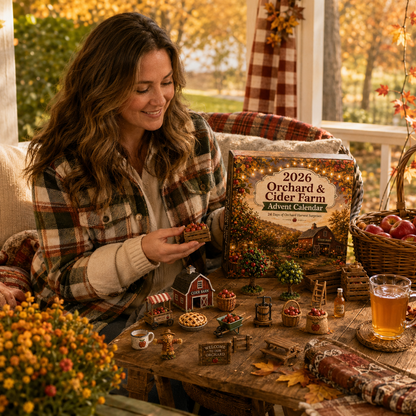2026 Apple Orchard Advent Calendar 🍎🌾 – 24 Days of Cozy Farmhouse Surprises