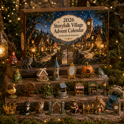 2026 Storyfolk Village Advent Calendar 🏡✨ – 24 Days of Magical Miniature Surprises