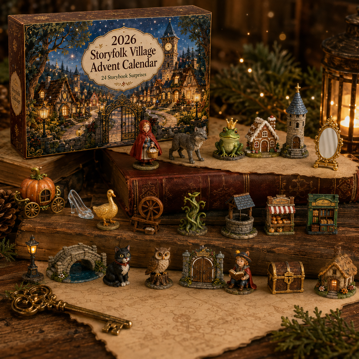 2026 Storyfolk Village Advent Calendar 🏡✨ – 24 Days of Magical Miniature Surprises