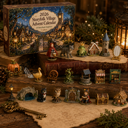 2026 Storyfolk Village Advent Calendar 🏡✨ – 24 Days of Magical Miniature Surprises