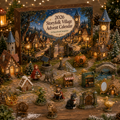 2026 Storyfolk Village Advent Calendar 🏡✨ – 24 Days of Magical Miniature Surprises