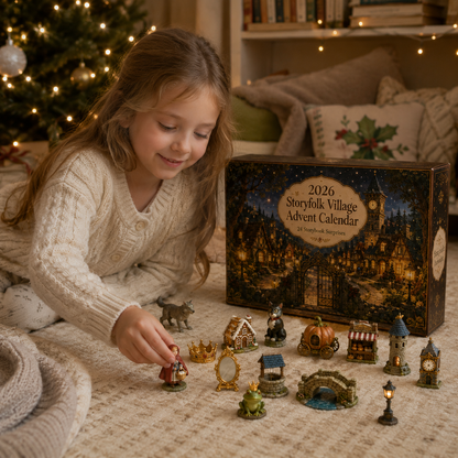 2026 Storyfolk Village Advent Calendar 🏡✨ – 24 Days of Magical Miniature Surprises