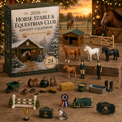 2026 Equestrian Life Advent Calendar 🐴🏇 – 24 Days of Horse Stable Surprises