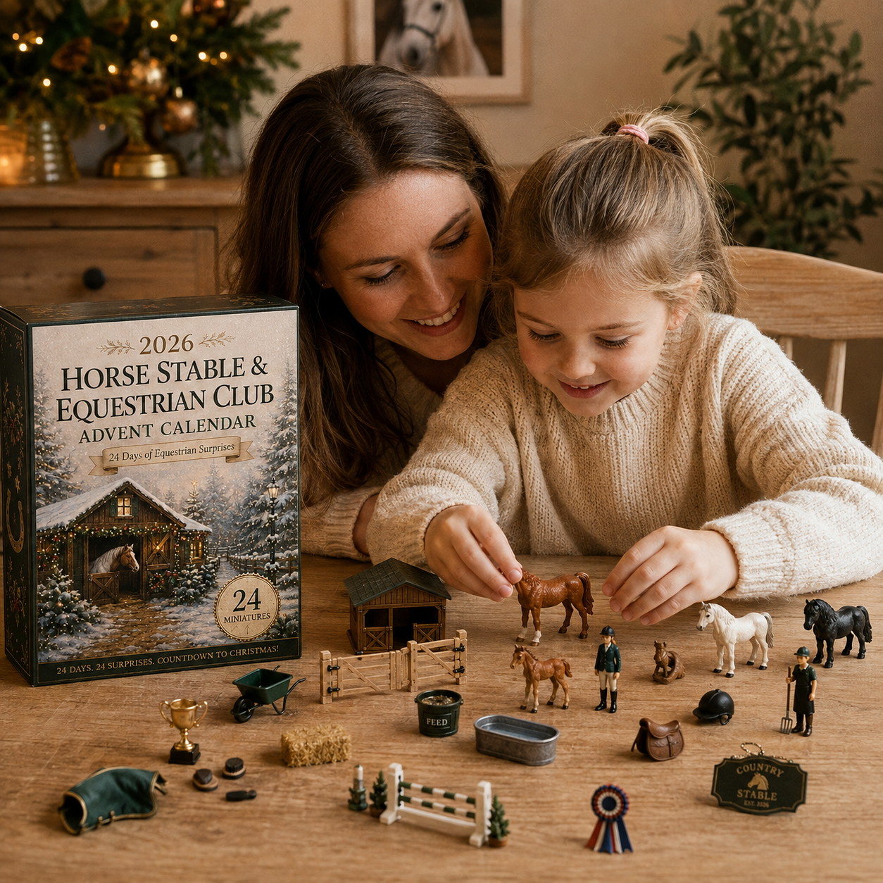 2026 Equestrian Life Advent Calendar 🐴🏇 – 24 Days of Horse Stable Surprises