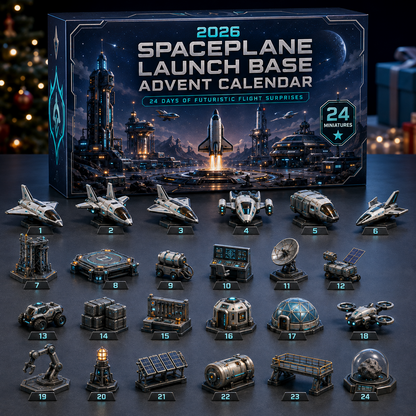2026 Space Mission Advent Calendar 🚀🛰️ – 24 Days of Miniature Space Adventures