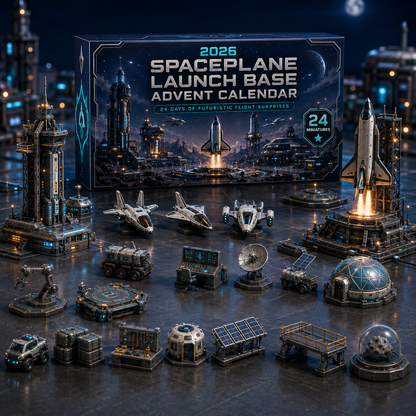 2026 Space Mission Advent Calendar 🚀🛰️ – 24 Days of Miniature Space Adventures