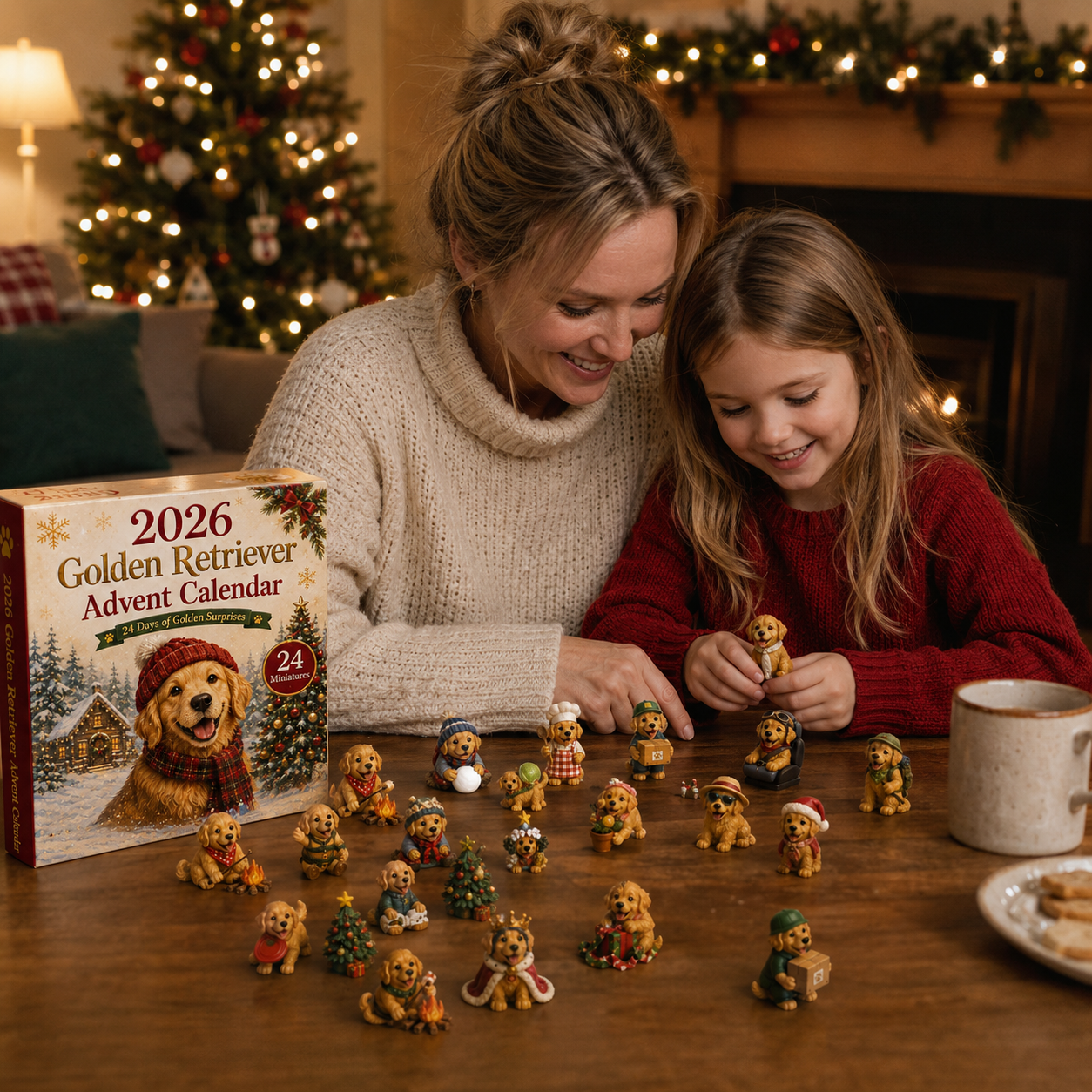 2026 Golden Retriever Advent Calendar 🐕🎄 – 24 Days of Adorable Dog Surprises