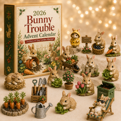 2026 Bunny Trouble Advent Calendar 🐰✨ – 24 Days of Playful Bunny Surprises