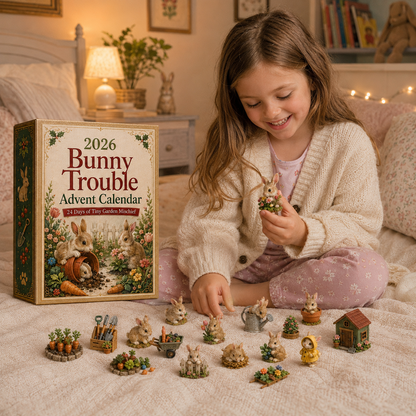 2026 Bunny Trouble Advent Calendar 🐰✨ – 24 Days of Playful Bunny Surprises