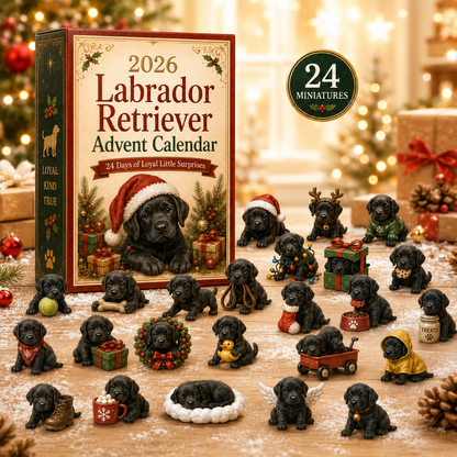 2026 Labrador Trouble Advent Calendar 🐕🎄 – 24 Days of Lab Mischief