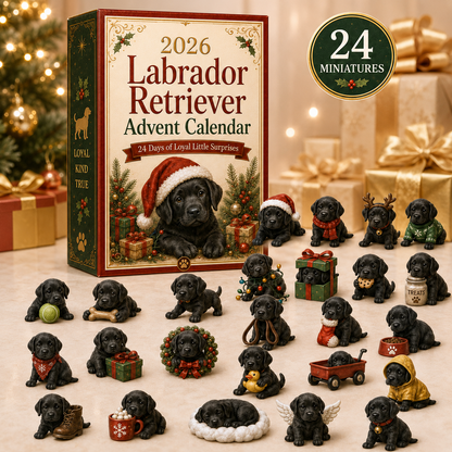 2026 Labrador Trouble Advent Calendar 🐕🎄 – 24 Days of Lab Mischief