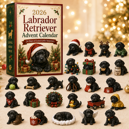 2026 Labrador Trouble Advent Calendar 🐕🎄 – 24 Days of Lab Mischief