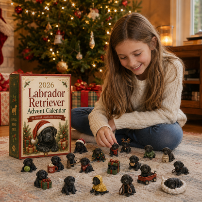 2026 Labrador Trouble Advent Calendar 🐕🎄 – 24 Days of Lab Mischief