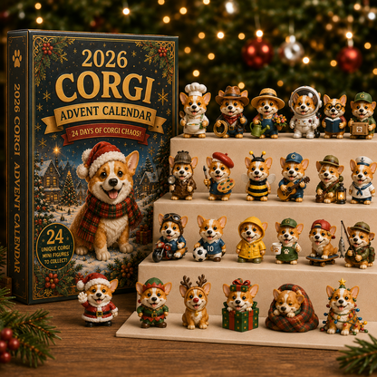 2026 Corgi Chaos Advent Calendar 🐶🎄 – 24 Days of Corgi Mischief