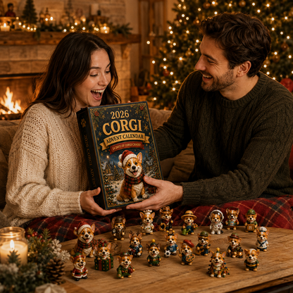 2026 Corgi Chaos Advent Calendar 🐶🎄 – 24 Days of Corgi Mischief