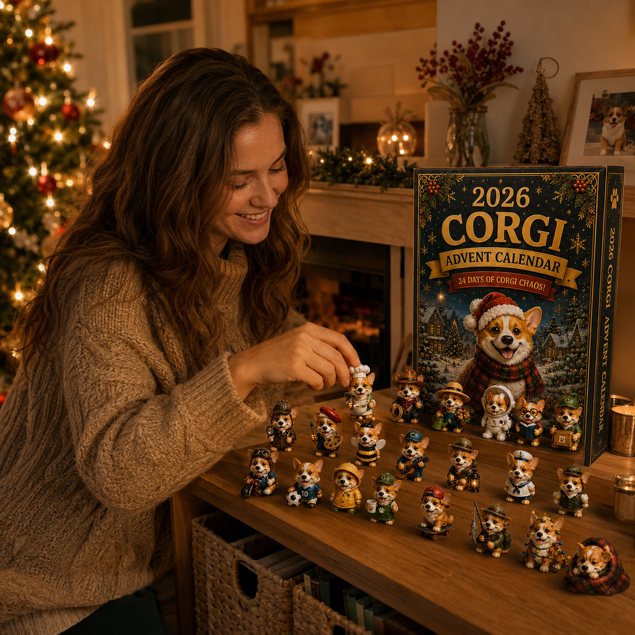 2026 Corgi Chaos Advent Calendar 🐶🎄 – 24 Days of Corgi Mischief