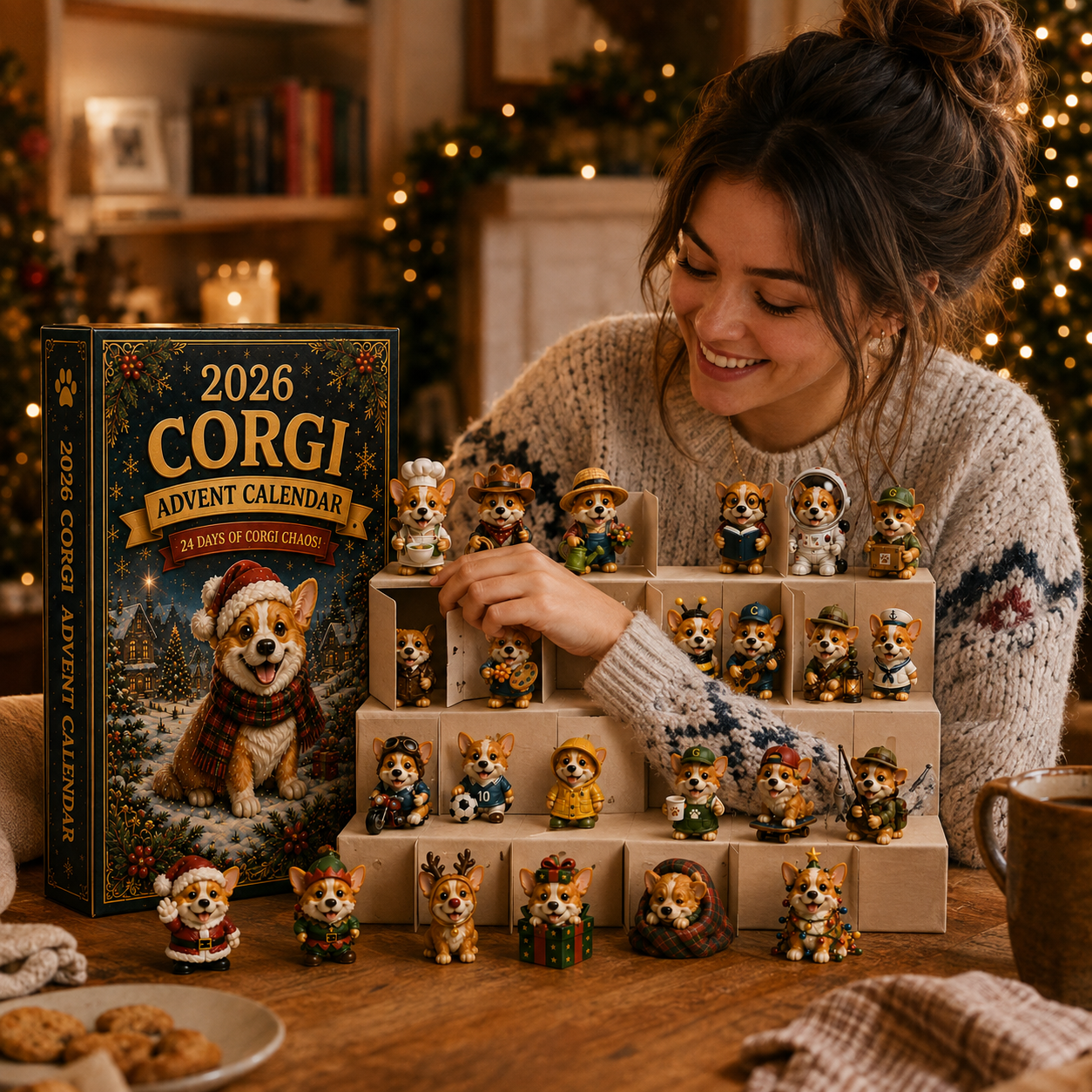 2026 Corgi Chaos Advent Calendar 🐶🎄 – 24 Days of Corgi Mischief