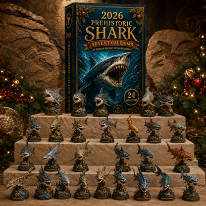 2026 Prehistoric Shark Advent Calendar 🦈🦖 – 24 Days of Ancient Ocean Discoveries