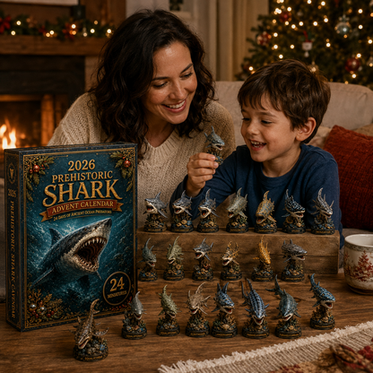 2026 Prehistoric Shark Advent Calendar 🦈🦖 – 24 Days of Ancient Ocean Discoveries
