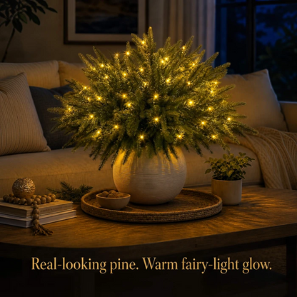 Enchanted Evergreen Pine Tree 🌲✨ – Magical Winter Garden Decor