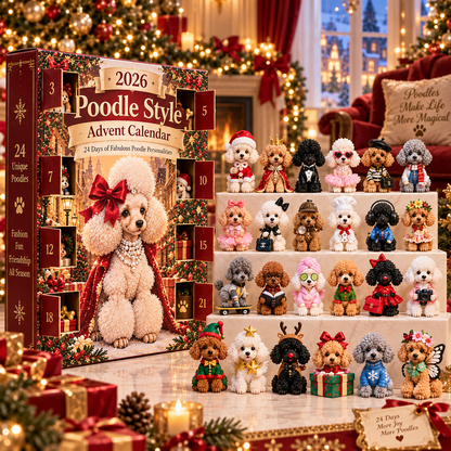 2026 Poodle Mischief Advent Calendar 🐩🎄 – 24 Days of Poodle Fun
