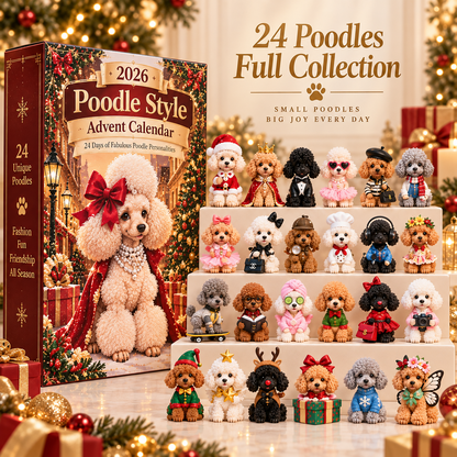 2026 Poodle Mischief Advent Calendar 🐩🎄 – 24 Days of Poodle Fun