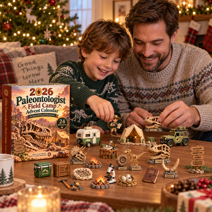 2026 Paleontologist Field Camp Advent Calendar 🦖⛺ – 24 Days of Prehistoric Discoveries