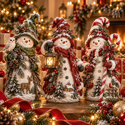 ☃️ Snowman Forest Keeper Christmas Collection | 3 Enchanted Winter Characters